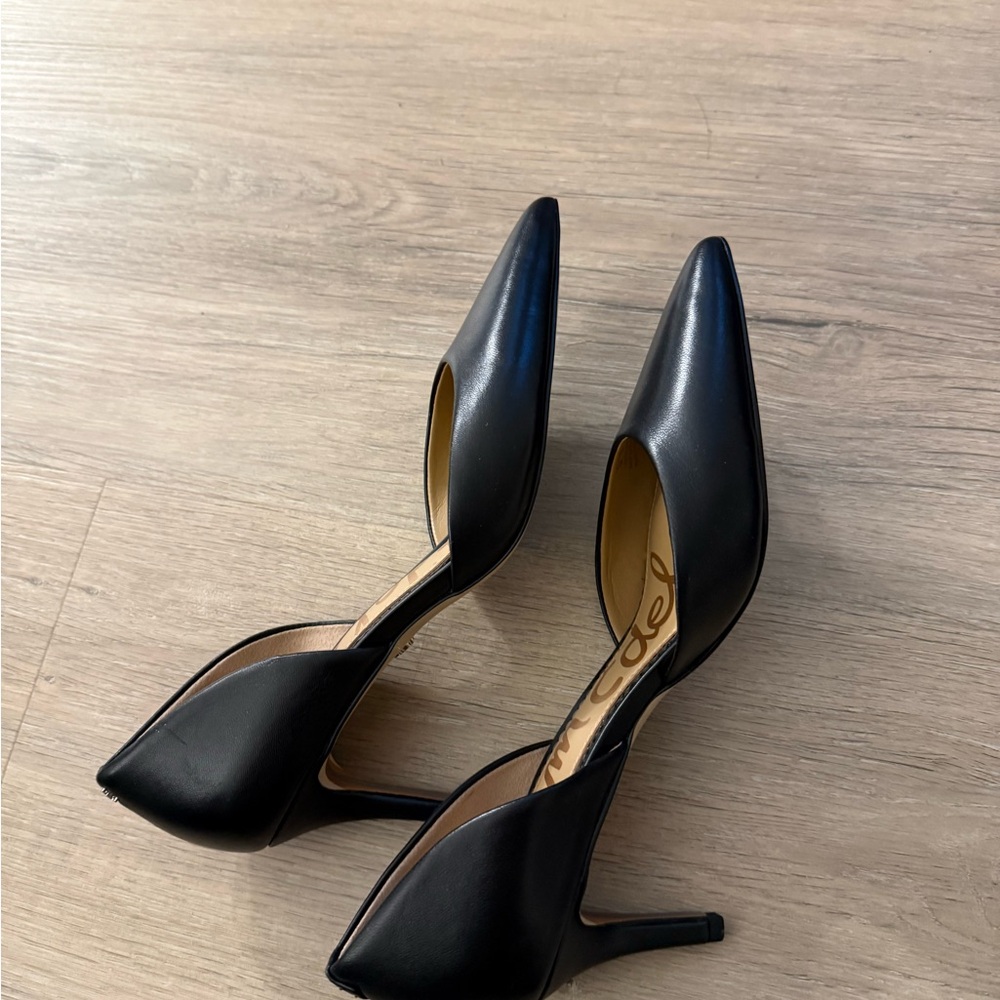 NEW Sam Edelman Black Women's Shoes Jaina d'Orsay Pump - Picture 6 of 8